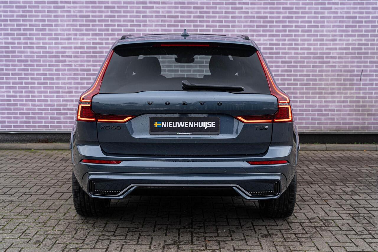 Volvo XC60 T6 Plug-in hybrid AWD Plus Black Edition | Long Range | Google | Panoramadak | 360 Camera | Head-Up Display | Luchtvering | Harman Kardon Audio | 22" lichtmetalen velgen | Elek. Stoelen | Getint Glas | Keyless Entry | Adaptive Cruise Control | Memory | Do