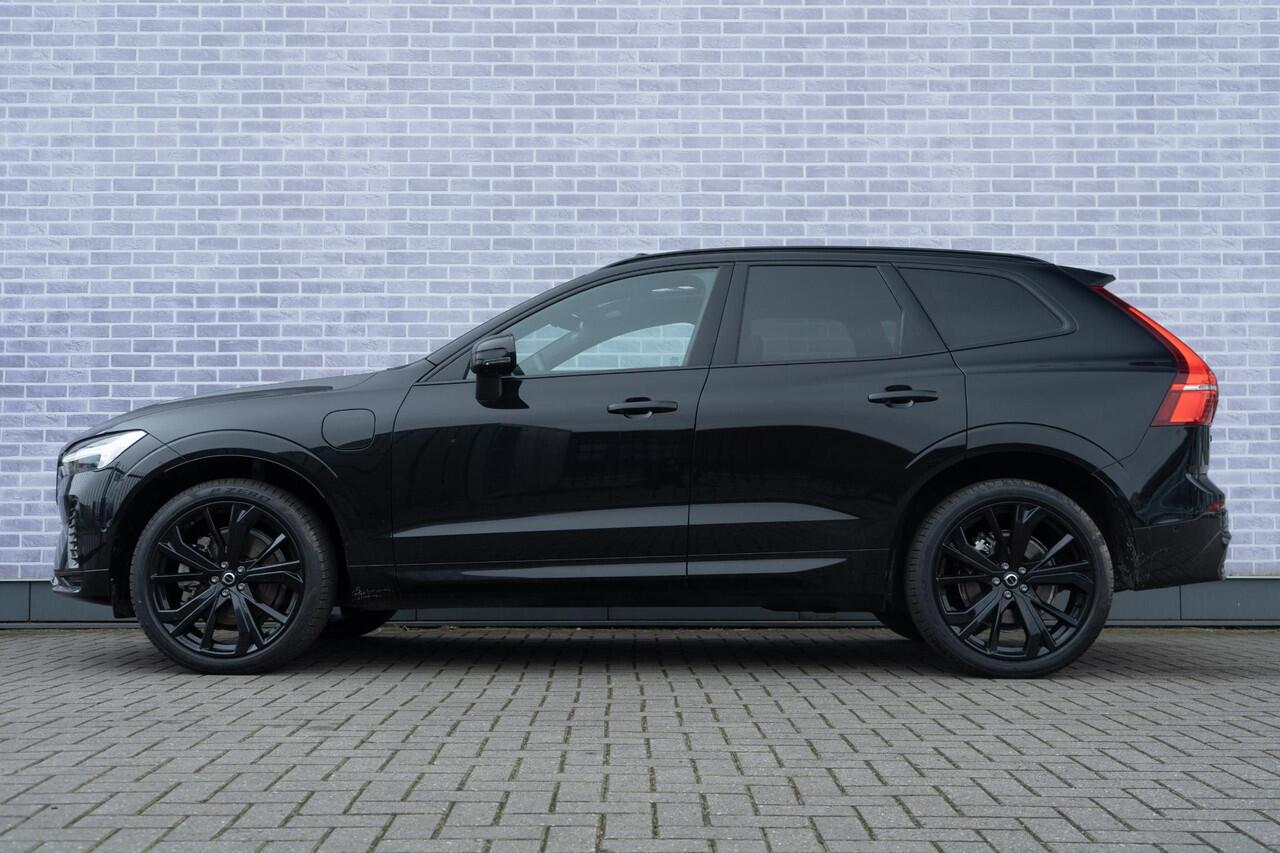 Volvo XC60 T6 Plug-in hybrid AWD Plus Black Edition | Long Range | Trekhaak | BLIS | Panoramadak | Adaptive cruise-control | 360° camera | Verw.stoelen V+A | Harman Kardon | Donker glas | 21" wielen