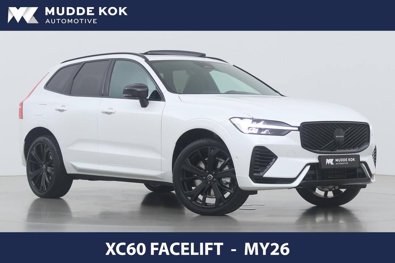 Volvo XC60 T6 Plug-in hybrid Ultra Black Edition | FACELIFT | Trekhaak | Head-Up | 21 Inch | ACC | 360° Camera | Panoramadak