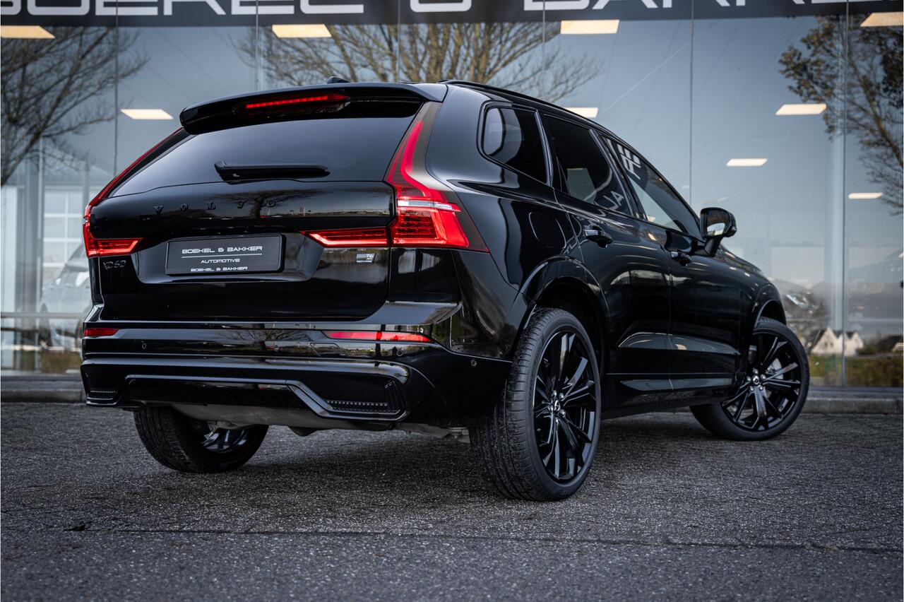 Volvo XC60 2.0 T6 Plug-in hybrid AWD Ultimate Black Edition ** Trekhaak ** Ventilatie ** Panodak ** B&W ** 12-2024!!