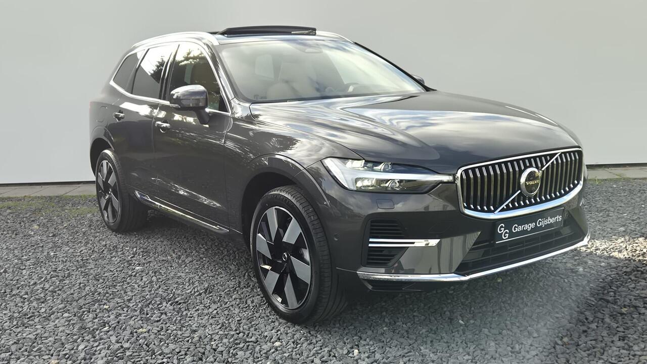 Volvo XC60 2.0 T6 PheV AWD Ultra Bright 20" Wielen - Panoramadak - Lighting - Head up - B&W Audio - 360 Cam - Alarm - Climate - Privacy Glass - RC20 Interieur - Massage stoelen - Donkere hemel