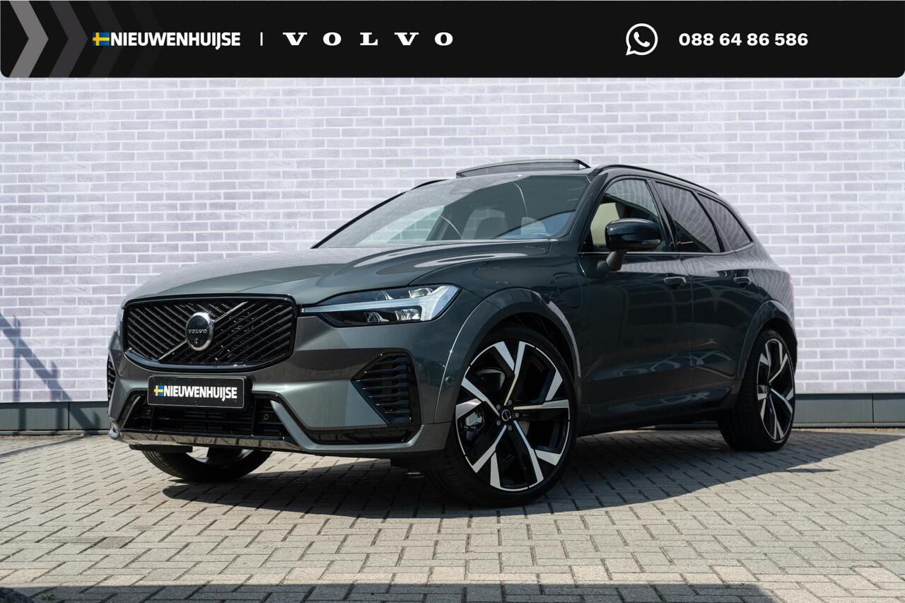 Volvo XC60 T6 AWD 350 pk Plug-in hybrid Plus Dark | Long Range | Google | Luchtvering | Head-Up Display | Schuif-/Kanteldak | 360 Camera | Getint Glas | Keyless | Zitverlenging | Stoelverwarming Voor + Achter | Memory | Elek. Stoelen | Adaptieve Cruise | Elek. Stoel