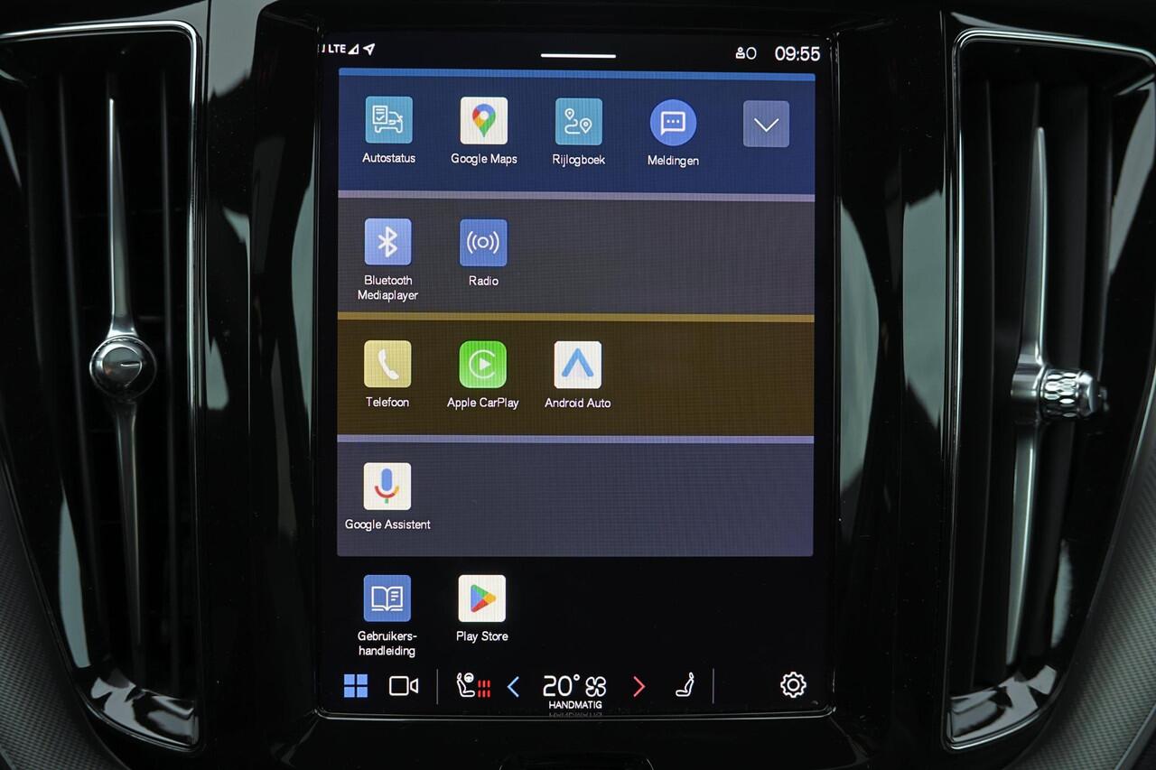 Volvo XC60 T6 Recharge AWD R-Design - Long Range - Panorama/schuifdak - IntelliSafe Assist - Harman/Kardon audio - Adaptieve LED koplampen - Parkeercamera achter - Verwarmde voorstoelen, stuur & achterbank - Parkeersensoren voor & achter - Nappa Leder - Elektr. bedi