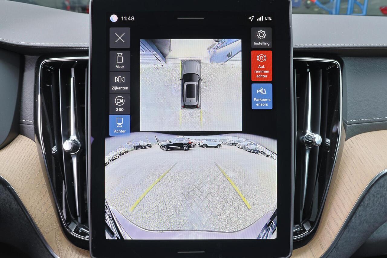 Volvo XC60 T8 Recharge AWD Ultra Dark - Panorama/schuifdak - IntelliSafe Assist & Surround - 360º Camera - Harman/Kardon audio - Adaptieve LED koplampen - Verwarmde voorstoelen, stuur & achterbank - Parkeersensoren voor & achter - Elektr. bedienb. voorstoelen met ge