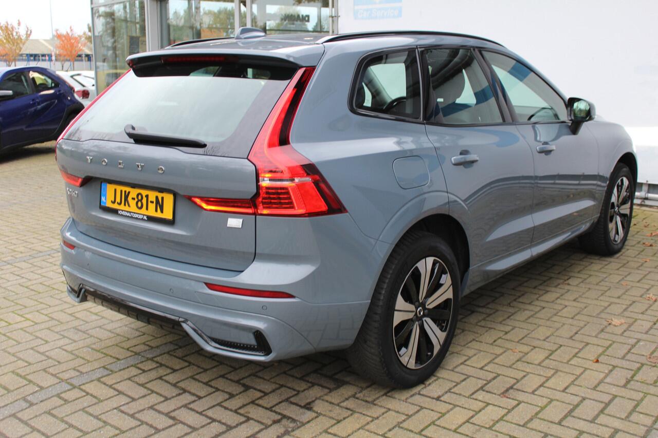Volvo XC60 2.0 T6 Plug-in hybrid AWD Plus Dark | Incl. 12 maanden Garantie | Panorama dak | Keyless entry/start | Achteruitrijcamera | Elektrische kofferbakklep | Memory stand stoelen | Adaptive cruise | Apple CarPlay/Android Auto | Climate controle | Draadloze tele