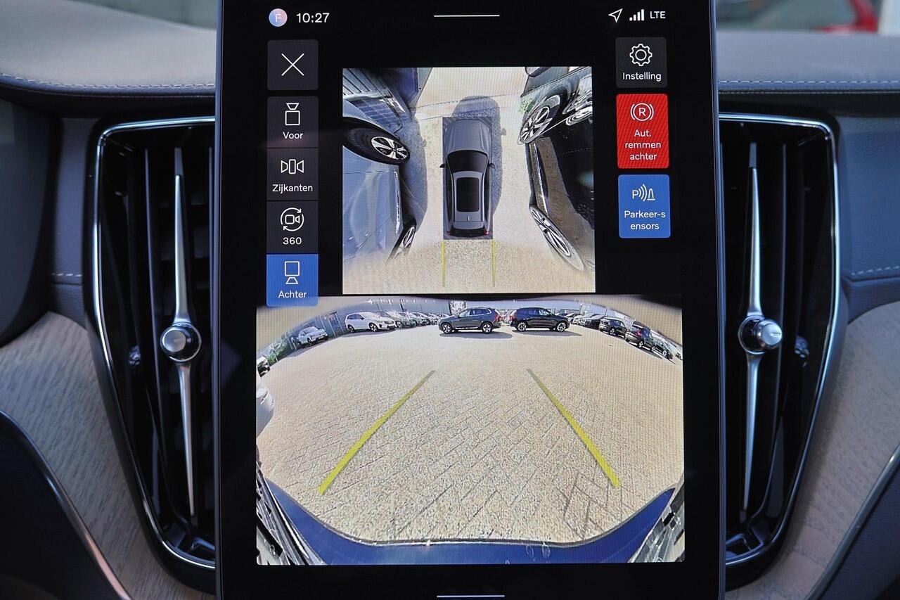 Volvo XC60 T8 Recharge AWD Ultra Dark - Panorama/schuifdak - IntelliSafe Assist & Surround - 360º Camera - Harman/Kardon audio - Adaptieve LED koplampen - Verwarmde voorstoelen, stuur & achterbank - Parkeersensoren voor & achter - Elektr. bedienb. voorstoelen met ge