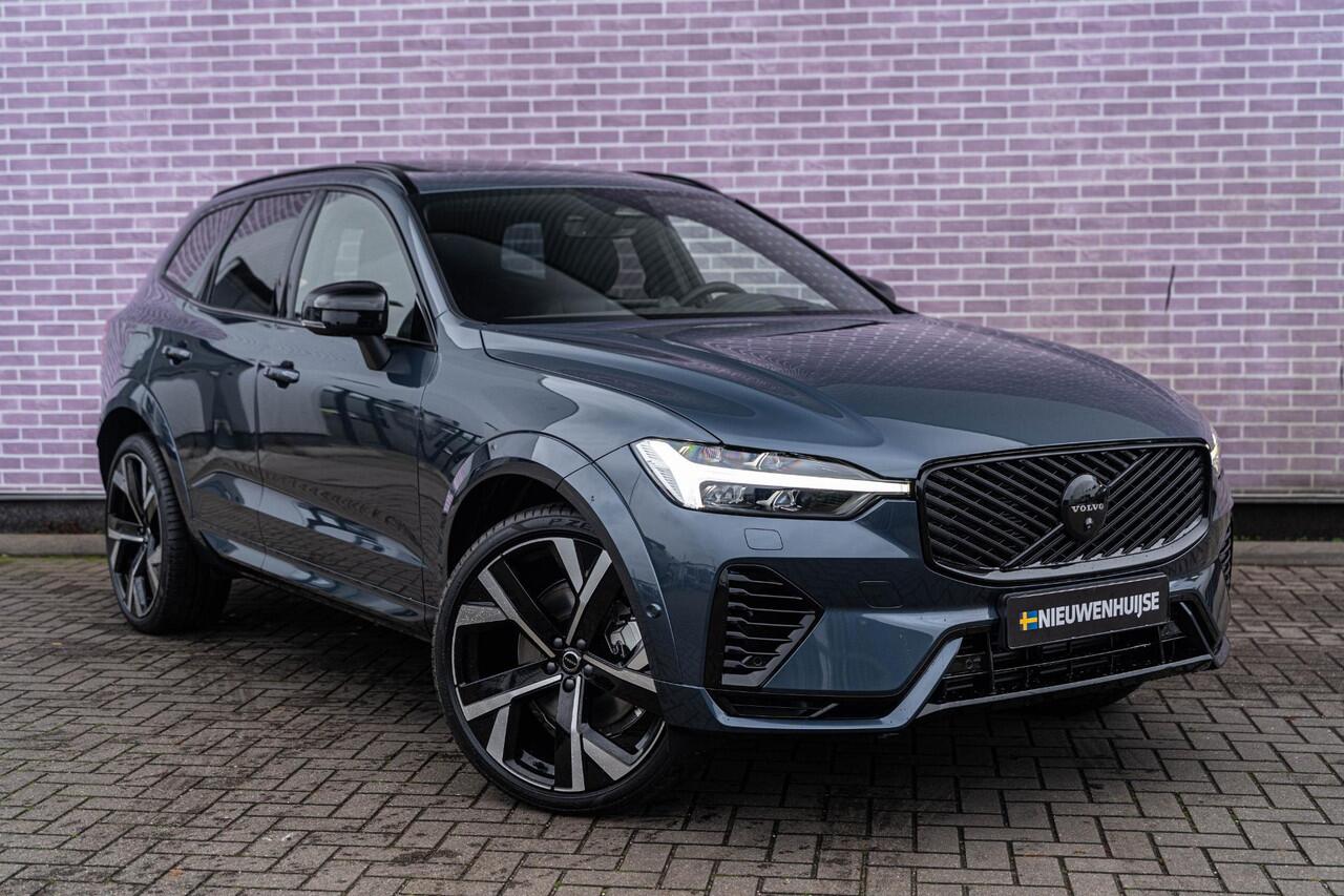 Volvo XC60 T6 Plug-in hybrid AWD Plus Black Edition | Long Range | Google | Panoramadak | 360 Camera | Head-Up Display | Luchtvering | Harman Kardon Audio | 22" lichtmetalen velgen | Elek. Stoelen | Getint Glas | Keyless Entry | Adaptive Cruise Control | Memory | Do