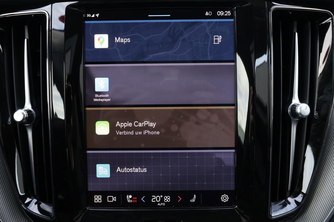 Volvo XC60 T8 Recharge AWD Plus Bright - Panorama/schuifdak - IntelliSafe Assist & Surround - 360º Camera - Verwarmde voorstoelen, stuur & achterbank - Parkeersensoren voor & achter - Elektr. bedienb. voorstoelen met geheugen - Draadloze tel. lader - Extra getint gl