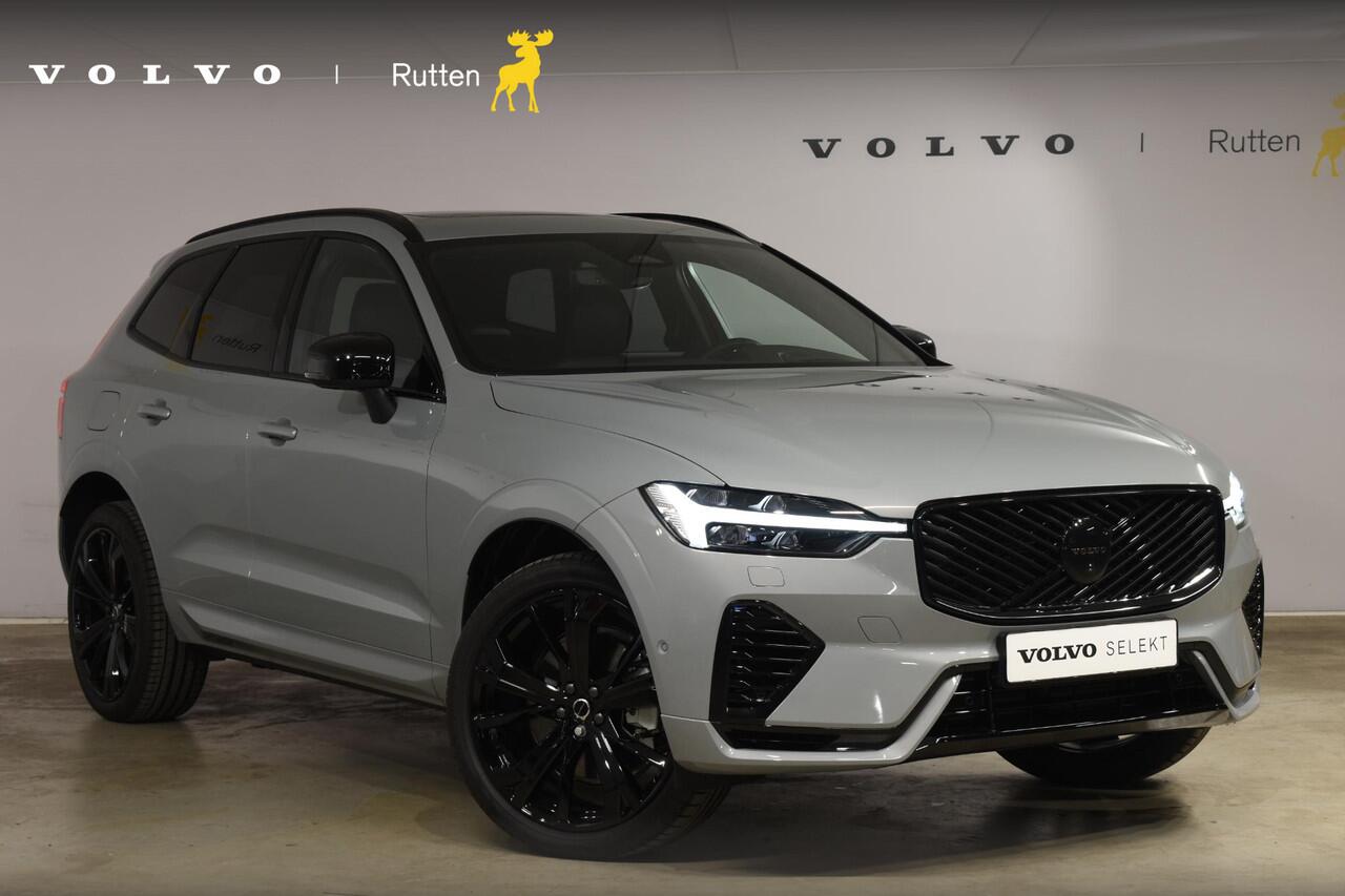 Volvo XC60 T6 350PK Plug-in Hybrid AWD Plus Black Edition / Head Up Display / 360 Camera / Panorama Dak / Lederen Bekleding / Elektrische Stoelen / Stuur & Stoelverwarming /