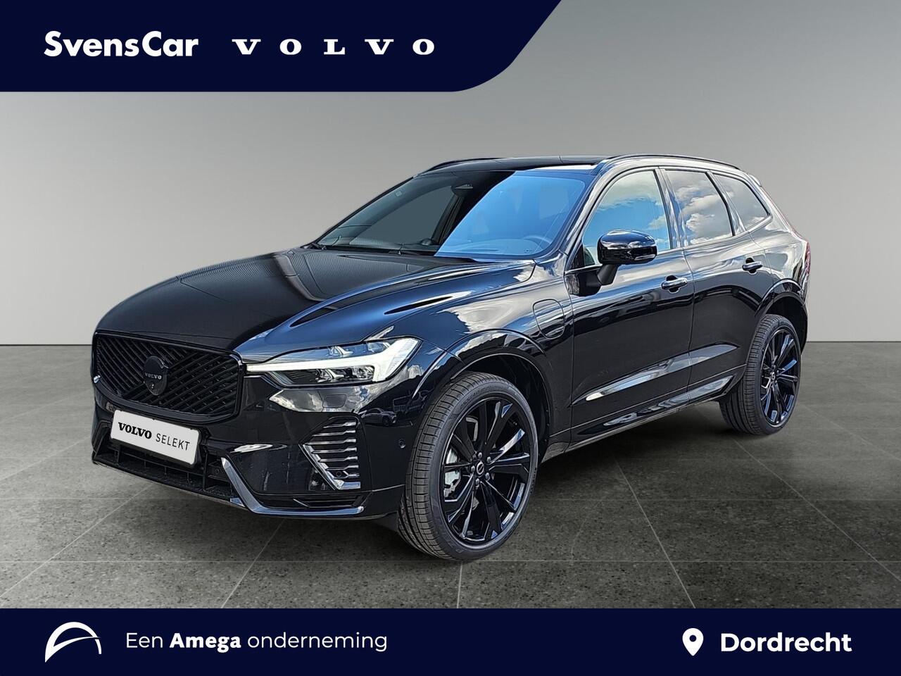 Volvo XC60 2.0 T6 Plug-in hybrid AWD Ultra Black Edition | Luchtvering | Bowers & Wilkins Audio | Extra getint glas | Nappa lederen bekleding |