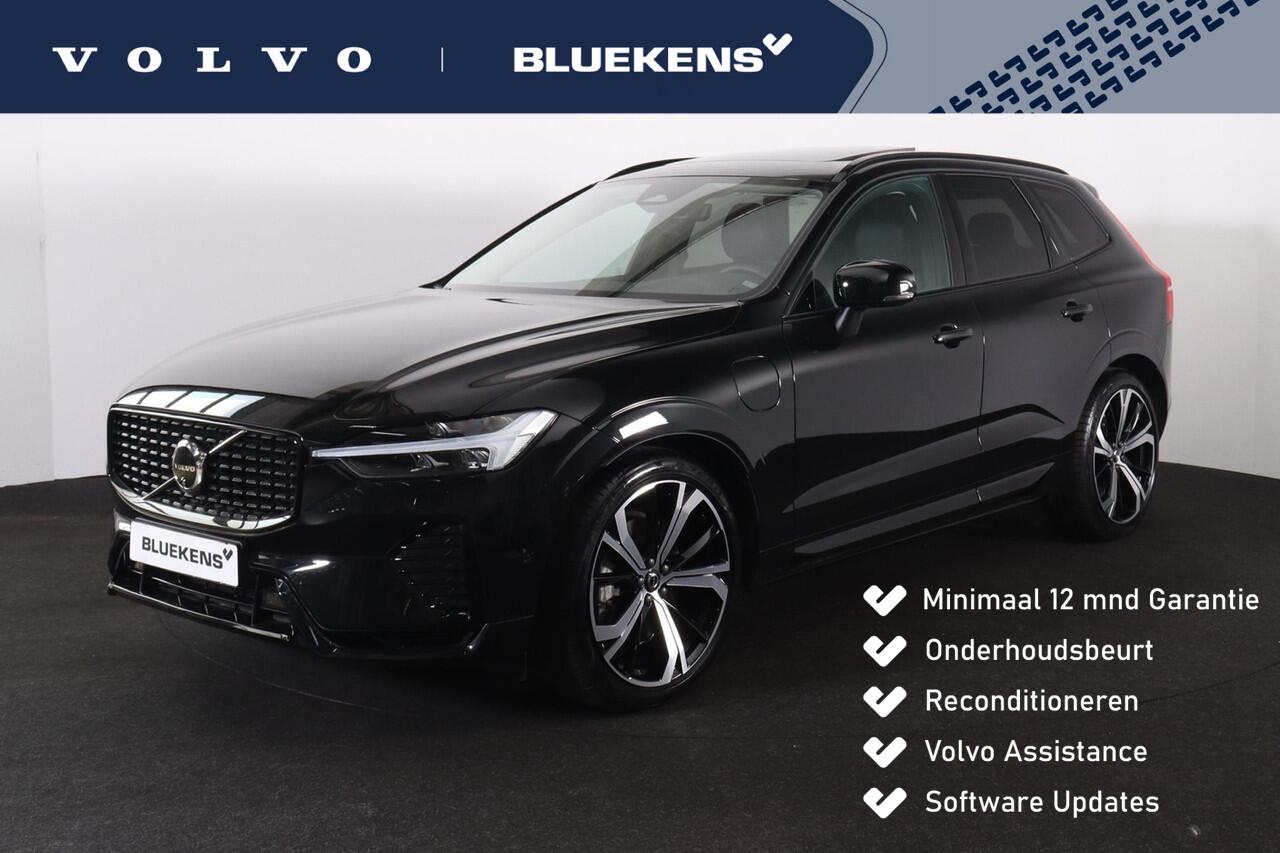 Volvo XC60 T8 Recharge AWD Plus Dark - Luchtvering - Panorama/schuifdak - IntelliSafe Assist & Surround - 360º Camera - Harman/Kardon audio - Adaptieve LED koplampen - Verwarmde voorstoelen, stuur & achterbank - Parkeersensoren voor & achter - Elektr. bedienb. voors