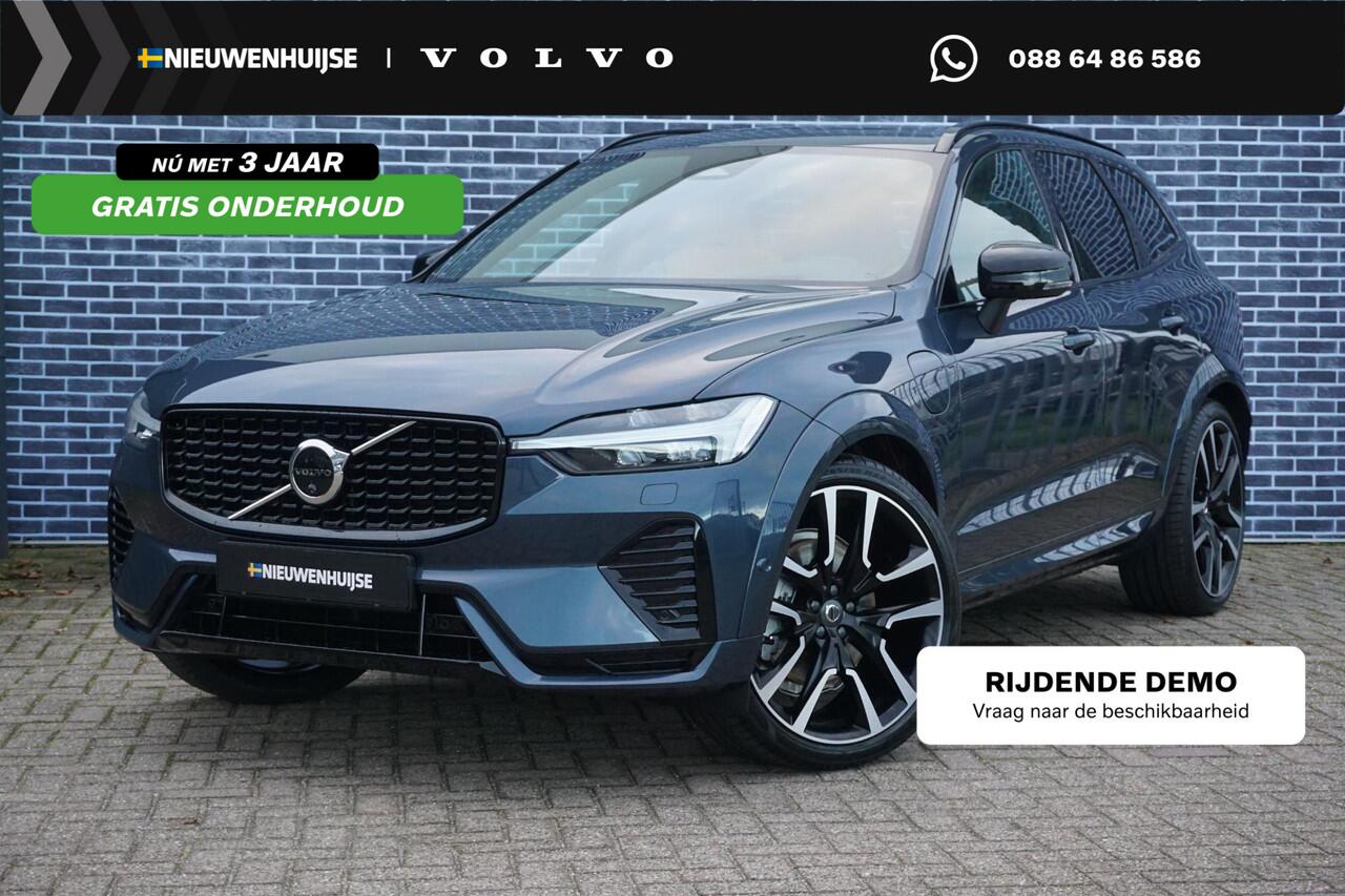Volvo XC60 2.0 T8 Plug-in hybrid AWD Ultra Dark | Luchtvering | Bowers & Wilkins | Massage | Stoel koeling | Stoel + Stuur verwarming | Panorama Schuifdak |