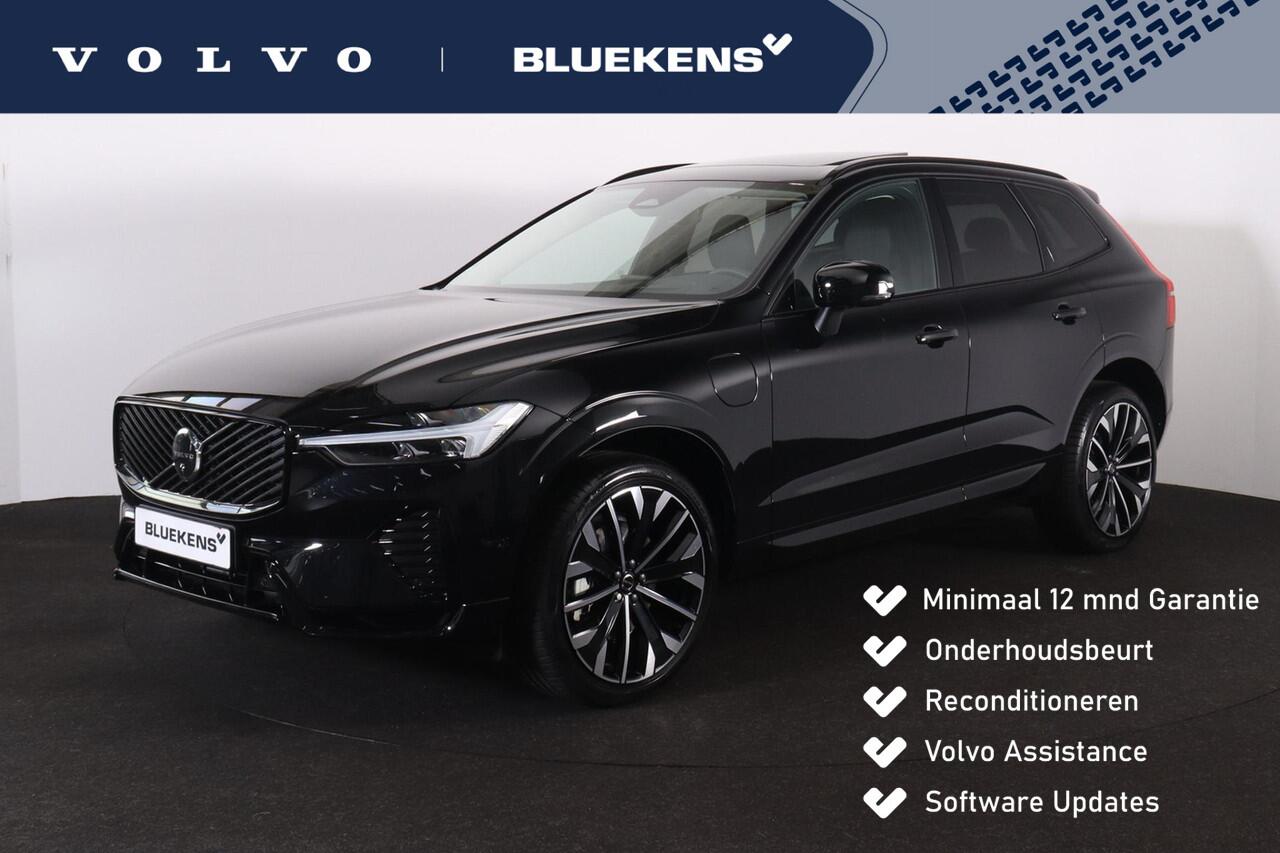 Volvo XC60 T8 Recharge AWD Ultra Dark - Panorama/schuifdak - Massage&Ventilatie stoelen - IntelliSafe Assist & Surround - 360º Camera -Nappa leder - Harman/Kardon audio - Adaptieve LED koplampen - Verwarmde voorstoelen, stuur & achterbank - Parkeersensoren voor & ac