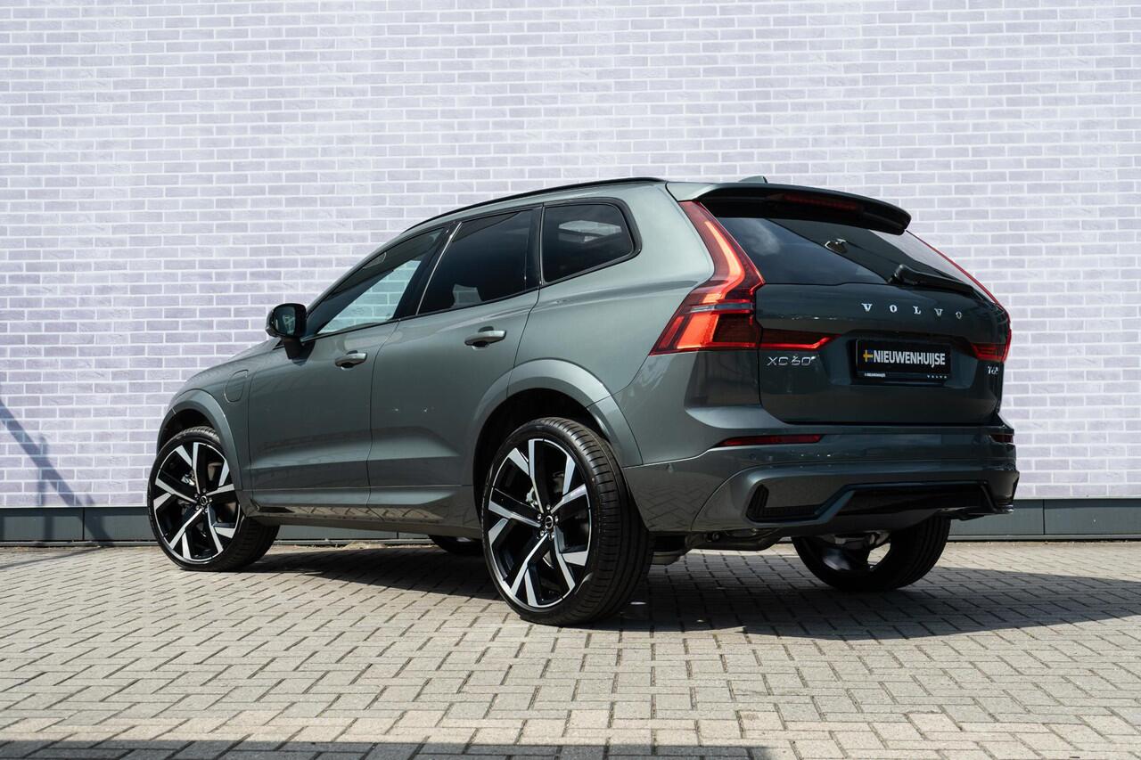Volvo XC60 T6 AWD 350 pk Plug-in hybrid Plus Dark | Long Range | Google | Luchtvering | Head-Up Display | Schuif-/Kanteldak | 360 Camera | Getint Glas | Keyless | Zitverlenging | Stoelverwarming Voor + Achter | Memory | Elek. Stoelen | Adaptieve Cruise | Elek. Stoel
