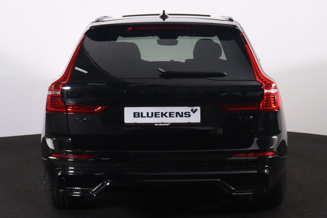 Volvo XC60 T6 Recharge AWD Ultra Black Edition - Luchtvering - Nappaleder - Stoelventilatie - Massagefunctie - IntelliSafe Assist & Surround - 360º Camera - Bowers & Wilkins audio - Adaptieve LED koplampen - Nappa leder - Verwarmde voorstoelen, stuur & achterbank - 