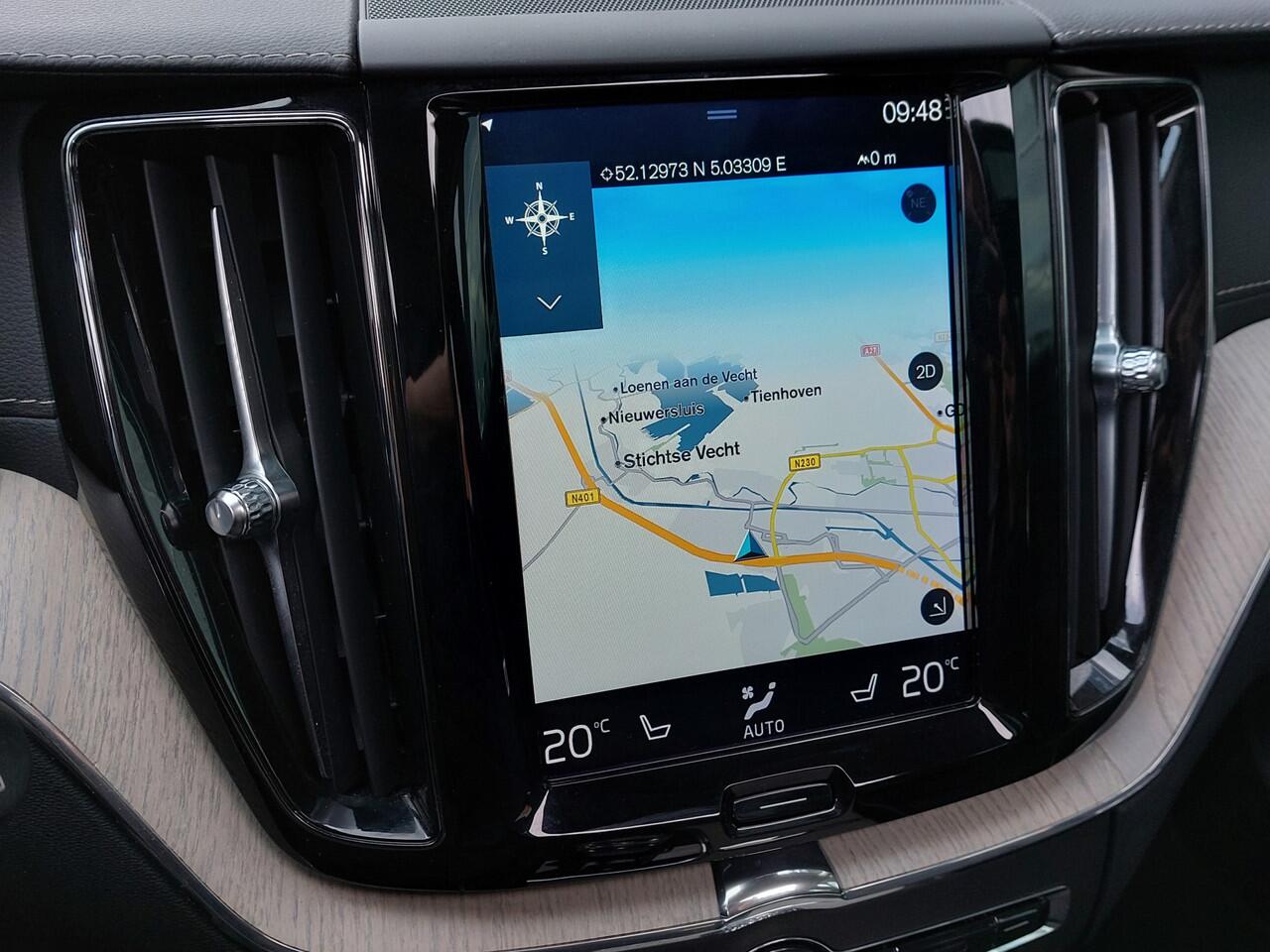 Volvo XC60 2.0 B4 197pk Automaat AWD Inscription | Navi | Apple Carplay+Android Auto | Clima | Adap.Cruise | Leder+Elek.Verstel.Memo | Panoramadak | Dodehoek+Rijstrooksensor | Pdc V+A+Camera | 19''lm