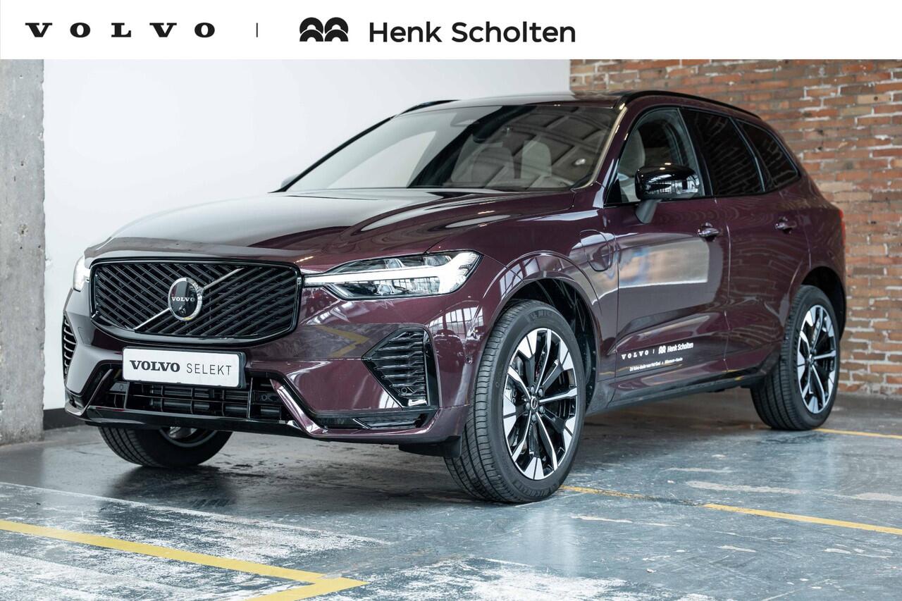 Volvo XC60 2.0 T6 Plug-in hybrid AWD Plus Dark | Nieuw model | Panoramadak | Head-up display | Longe range | Harman Kardon Premium Audio | 360° parkeercamera | Stoelverwarming | Parkeersensoren voor + achter | Google infotainment | Parkeerverwarming |