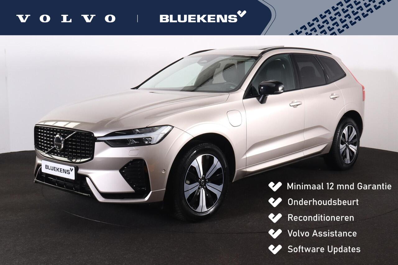 Volvo XC60 T6 Recharge AWD Plus Dark - Panorama/schuifdak - IntelliSafe Assist & Surround - 360º Camera - Harman/Kardon audio - Adaptieve LED koplampen - Verwarmde voorstoelen, stuur & achterbank - Parkeersensoren voor & achter - Elektr. bedienb. voorstoelen met geh
