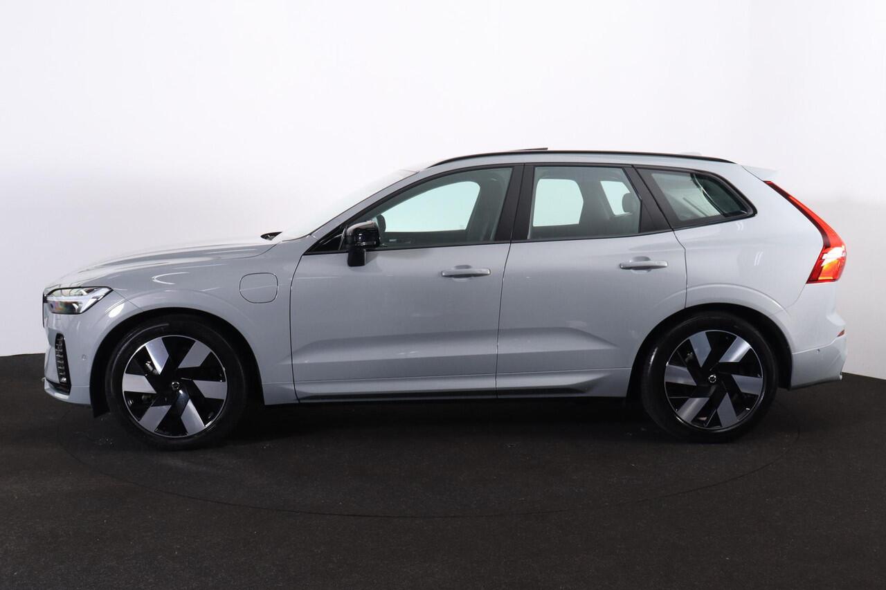 Volvo XC60 T6 Recharge AWD Ultra Dark - Luchtvering - Panorama/schuifdak - IntelliSafe Assist & Surround - 360º Camera - Adaptieve LED koplampen - Verwarmde voorstoelen, stuur & achterbank - Parkeersensoren voor & achter - Elektr. bedienb. voorstoelen met geheugen -