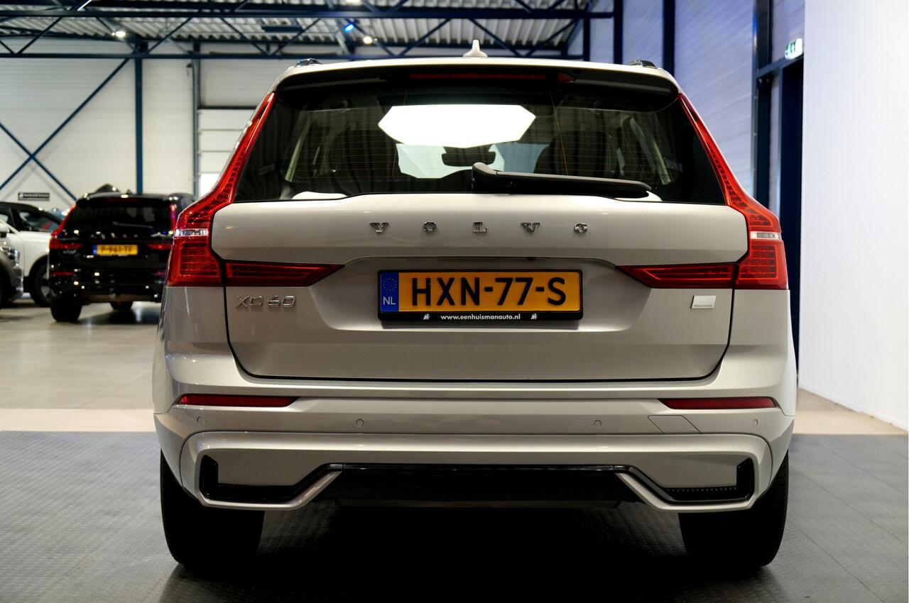 Volvo XC60 2.0 T6 AWD LONG RANGE 293kW/399pk Aut8 Plug-in hybrid Plus Dark PANORAMADAK + HARMAN/KARDON + ADAPT.CRUISE + PILOT ASSIST + CAMERA + STOELVERWARMING V&A + STUURVERWARMING + GOOGLE DASH&SERVICES + LANE ASSIST + PARKSENSOREN + 20" LM-VELGEN!!