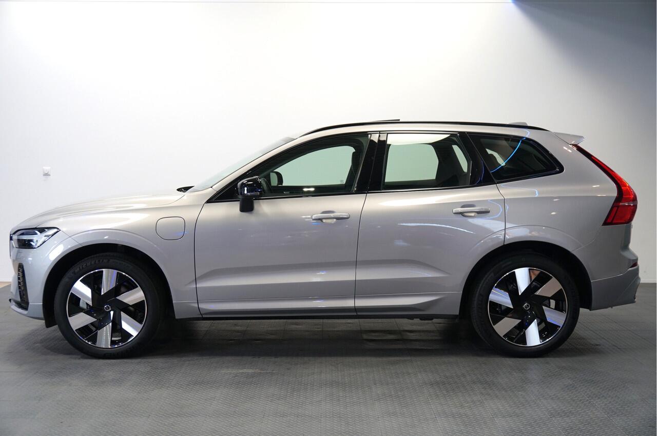 Volvo XC60 2.0 T6 AWD LONG RANGE 293kW/399pk Aut8 Plug-in hybrid Plus Dark PANORAMADAK + HARMAN/KARDON + ADAPT.CRUISE + PILOT ASSIST + CAMERA + STOELVERWARMING V&A + STUURVERWARMING + GOOGLE DASH&SERVICES + LANE ASSIST + PARKSENSOREN + 20" LM-VELGEN!!