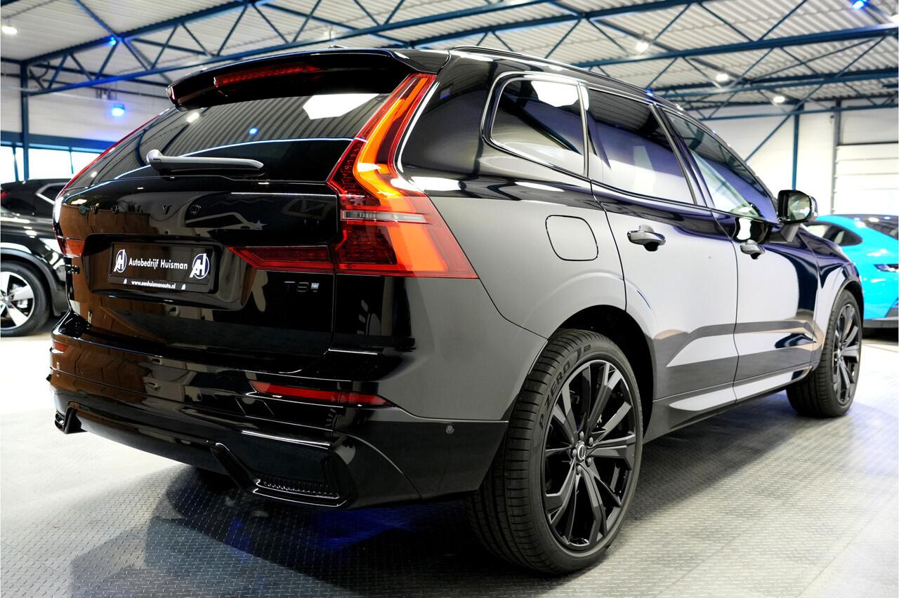 Volvo XC60 2.0 T8 AWD 335kW/456pk Aut8 MJ2026 Plug-in hybrid Ultra Black Edition LUCHTVERING + HARMAN/KARDON + PANORAMADAK + BLIS + STOELMASSAGE + PILOT ASSIST + STOELVERWARMING V&A + ADAPT.CRUISE + STUURVERWARMING + 360 CAMERA + PARKSENSOREN + 21" LM-VELGEN!!