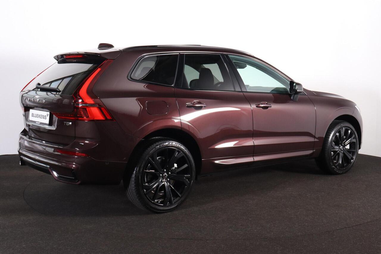 Volvo XC60 T8 Recharge AWD Ultra Dark - Panorama/schuifdak - IntelliSafe Assist & Surround - 360º Camera - Harman/Kardon audio - Adaptieve LED koplampen - Verwarmde voorstoelen, stuur & achterbank - Parkeersensoren voor & achter - Elektr. bedienb. voorstoelen met ge