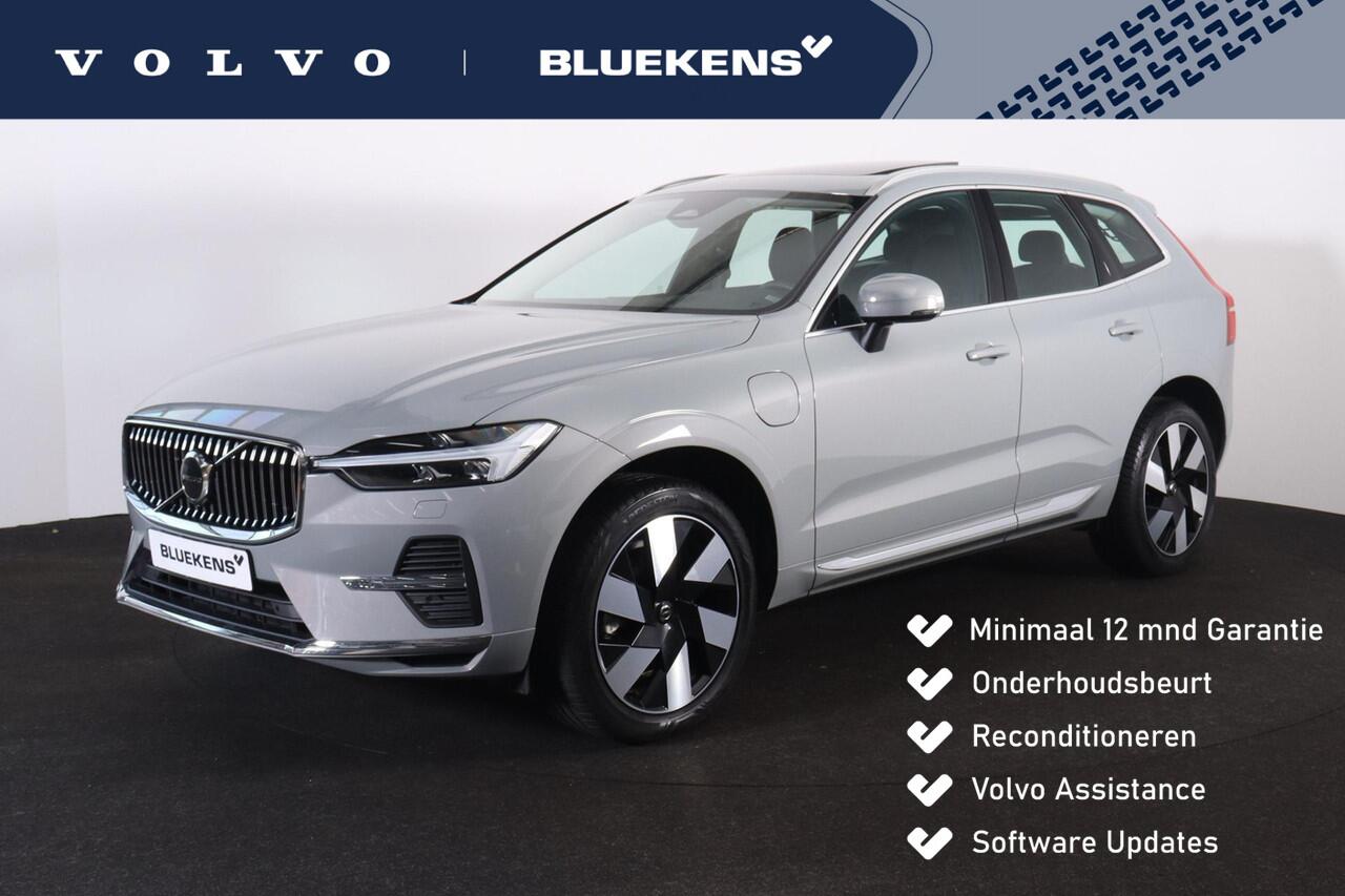 Volvo XC60 T6 Recharge AWD Core Bright - Panorama/schuifdak - IntelliSafe Assist & Surround - Adaptieve LED koplampen - Parkeercamera achter - Verwarmde voorstoelen, stuur & achterbank - Parkeersensoren voor & achter - Draadloze tel. lader - Elektr. inklapbare trek