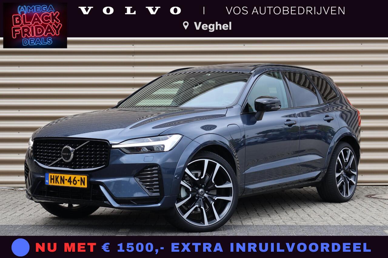 Volvo XC60 T6 Plug-in hybrid AWD Ultra Dark | Full option | Luchtvering | Bowers & Wilkins | Massage/ventilatie stoelen