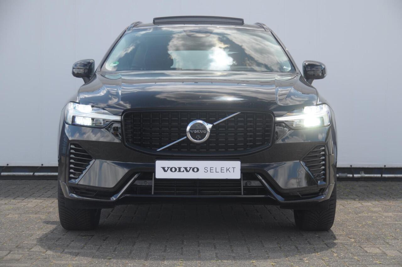 Volvo XC60 T6 350PK Automaat AWD Plus Dark Long range /Adaptieve cruise control / Panoramadak / Apple carplay / Parkeersensoren met 360 camera / Elektrische achterklep / Elektrische stoelen met geheugen / Stoel en stuurwielverwarming