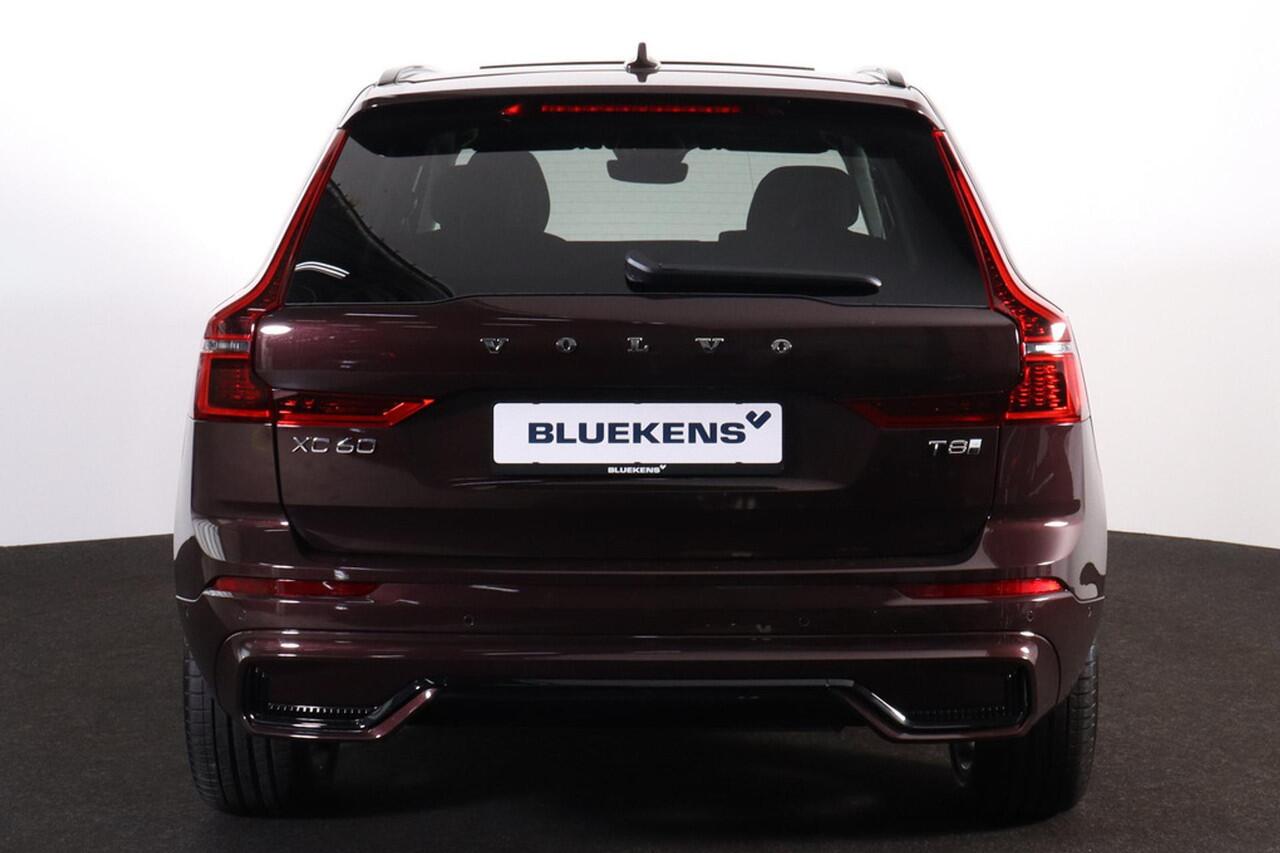 Volvo XC60 T8 Recharge AWD Ultra Dark - Panorama/schuifdak - IntelliSafe Assist & Surround - 360º Camera - Harman/Kardon audio - Adaptieve LED koplampen - Verwarmde voorstoelen, stuur & achterbank - Parkeersensoren voor & achter - Elektr. bedienb. voorstoelen met ge