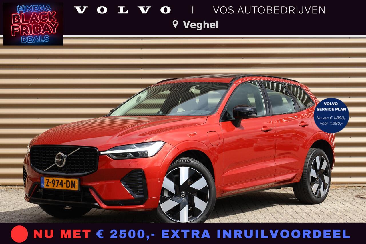 Volvo XC60 T6 Plug-in hybrid AWD Ultimate Dark | Luchtvering | Head-up display | Elektr. Trekhaak