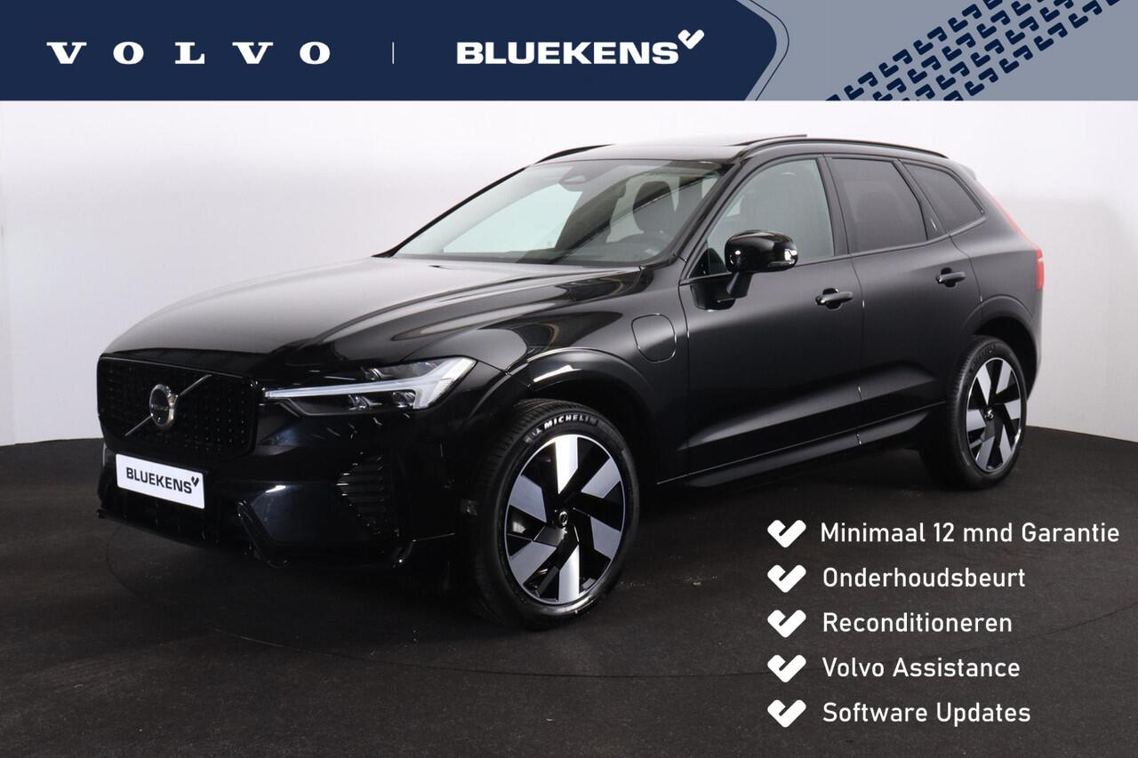 Volvo XC60 T8 Recharge AWD Ultimate Dark Volvo XC60 T8 Plug-in hybrid AWD Ultimate Dark - Panorama/schuifdak - IntelliSafe Assist & Surround - 360º Camera - Verwarmde voorstoelen, stuur & achterbank - Parkeersensoren voor & achter - Elektr. bedienb. voorstoelen met 