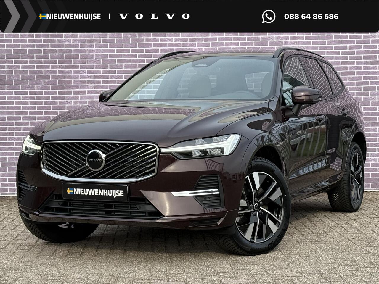 Volvo XC60 2.0 T6 Plug-in hybrid AWD Essential | Climate | Adaptive Cruise controle | Blis | Stoel + stuur verwarming | All season banden | Park Assist | Getint Glas |