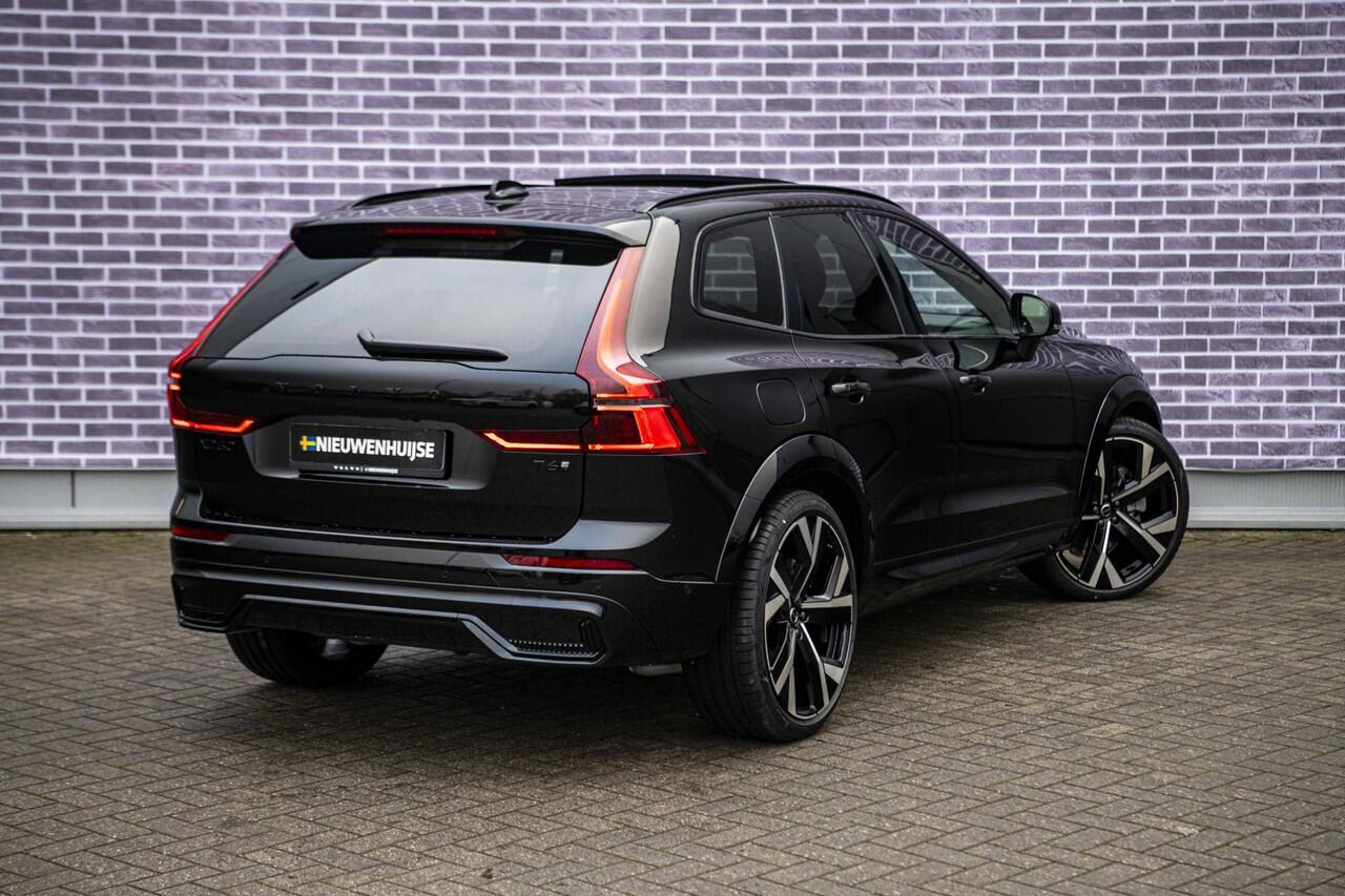 Volvo XC60 2.0 T6 Plug-in hybrid AWD Plus Black Edition | Luchtvering | Keyless Entry | Head-up Display | Panoramadak | Harman Kardon Audio | 360 Camera | Donker Glas | Elek. Verst. Voorstoelen