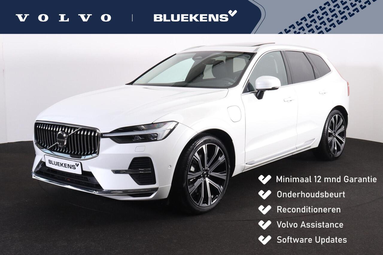 Volvo XC60 T8 Recharge AWD Plus Bright - Luchtvering - Panorama/schuifdak - IntelliSafe Assist & Surround - 360º Camera - Harman/Kardon audio - Adaptieve LED koplampen - Verwarmde voorstoelen, stuur & achterbank - Parkeersensoren voor & achter - Elektr. bedienb. voo
