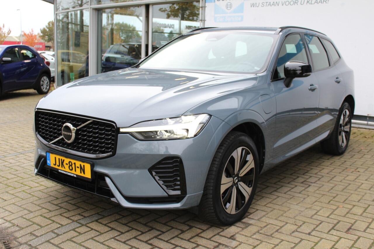 Volvo XC60 2.0 T6 Plug-in hybrid AWD Plus Dark | Incl. 12 maanden Garantie | Panorama dak | Keyless entry/start | Achteruitrijcamera | Elektrische kofferbakklep | Memory stand stoelen | Adaptive cruise | Apple CarPlay/Android Auto | Climate controle | Draadloze tele