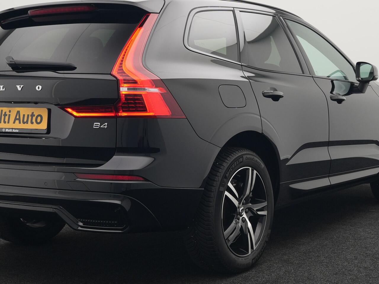 Volvo XC60 B4 R-Design Automaat 198pk Dealer O.H | Trekhaak Af Fabriek | Panodak | Camera | Lederen Sportstoelen Memory & Verwarmd | Cruise Control | Apple Carplay | Keyless | Google Assistant & Maps | Virtual | DAB |