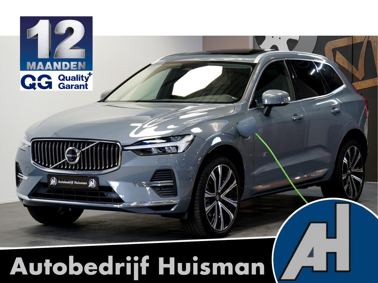 Volvo XC60 2.0 T6 AWD 250kW/340pk Aut8 Plug-in hybrid Inscription PANORAMADAK + HARMAN/KARDON + ADAPT.CRUISE + PILOT ASSIST + LANE ASSIST + 360 CAMERA + STOEL-&STUURVERWARMING + LANE ASSIST + GOOGLE DASH + PARKSENSOREN V&A + 21" LM-VELGEN!!