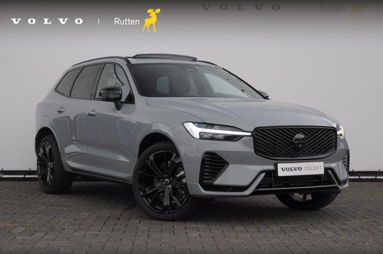 Volvo XC60 T6 350PK Facelift AWD Plus Black Edition Apple Carplay / Adaptive cruise control / Panorama dak / Sportstoelen / Elektrisch bedienbare bestuurderstoel met geheugen / Keyless Entry / Elektrische achterklep