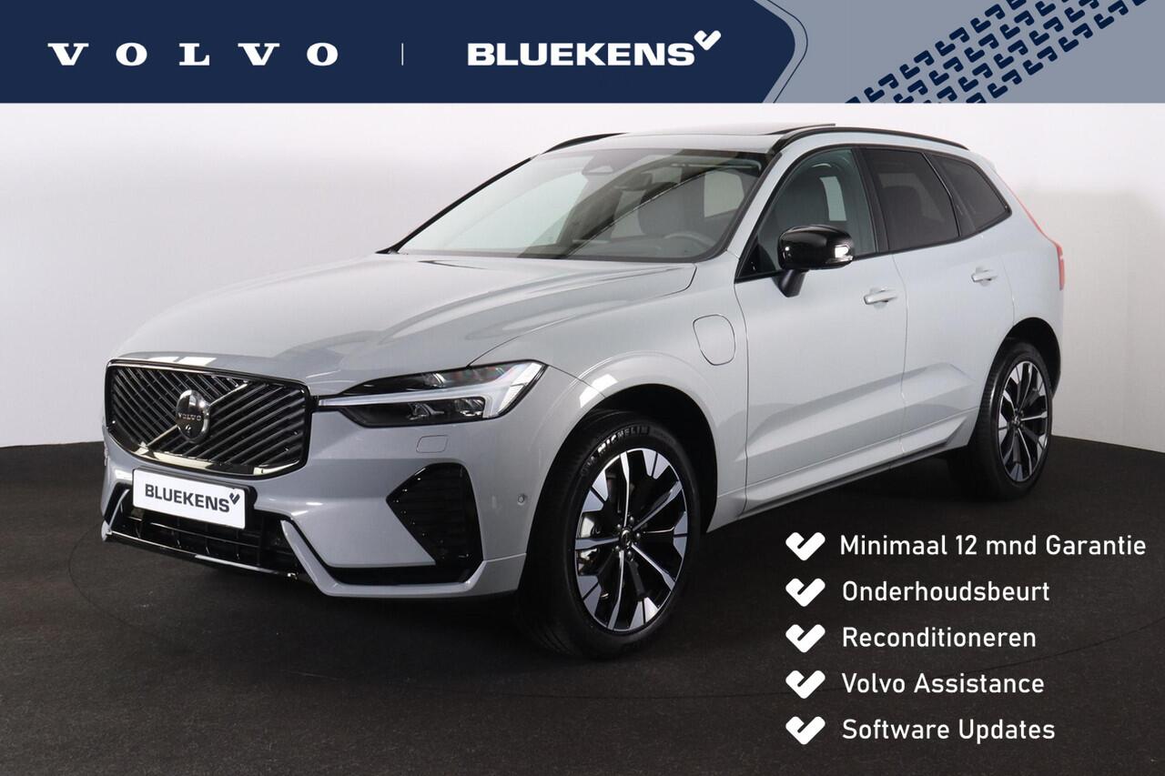 Volvo XC60 T8 Recharge AWD Ultra Dark - Panorama/schuifdak - IntelliSafe Assist & Surround - 360º Camera - Harman/Kardon audio - Adaptieve LED koplampen - Verwarmde voorstoelen, stuur & achterbank - Parkeersensoren voor & achter - Elektr. bedienb. voorstoelen met ge