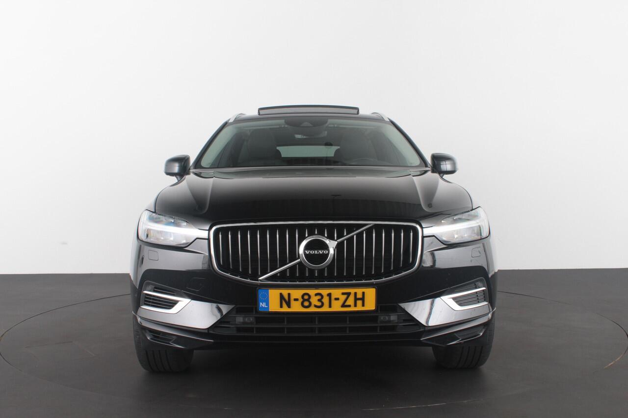 Volvo XC60 2.0 T6 Plug-in hybrid AWD Inscription 341pk/Trekhaak/Pano.schuif/Memory/Leer/ONYX BLACK/Apple CarPlay/Standverwarming