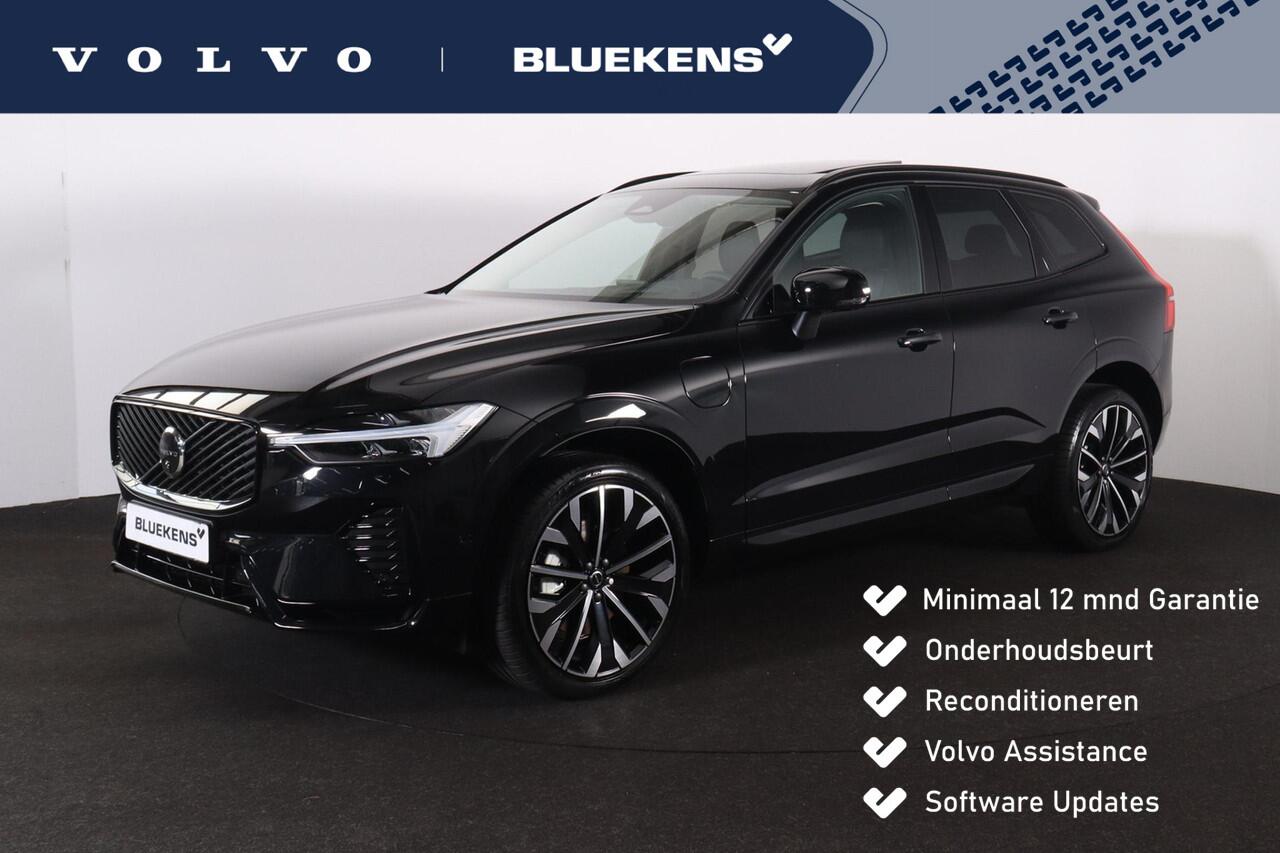 Volvo XC60 T8 Recharge AWD Ultra Dark - Panorama/schuifdak - IntelliSafe Assist & Surround - Massage&Ventilatie stoelen - 360º Camera - Harman/Kardon audio - Nappa leder - Adaptieve LED koplampen - Verwarmde voorstoelen, stuur & achterbank - Parkeersensoren voor & a