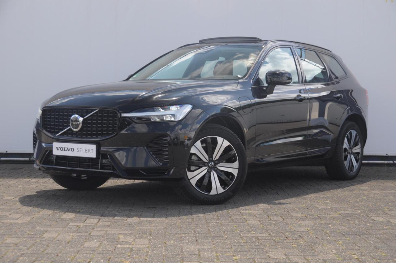 Volvo XC60 T6 350PK Automaat AWD Plus Dark Long range /Adaptieve cruise control / Panoramadak / Apple carplay / Parkeersensoren met 360 camera / Elektrische achterklep / Elektrische stoelen met geheugen / Stoel en stuurwielverwarming