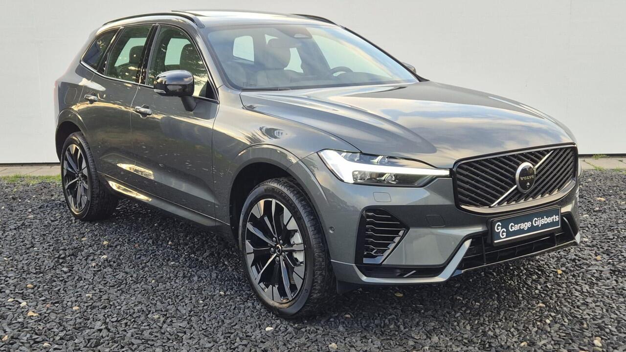 Volvo XC60 2.0 T6 Phev AWD Ultra Dark MY 2026 - 20" Wielen - Panoramadak - Lighting -Head up - H K Audio - 360 Camera - Alarm - Climate - Full led koplampen -Donkere hemel