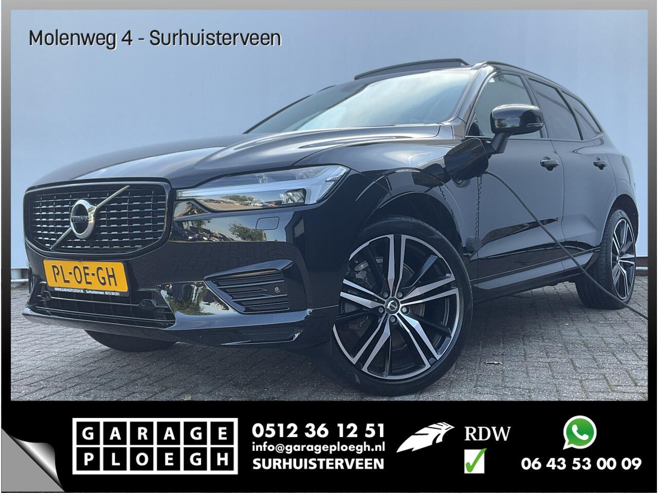 Volvo XC60 2.0 Recharge T6 AWD R-Design HUD HK Pano.dak BLIS Vol opties Inscription PHEV Plug-in