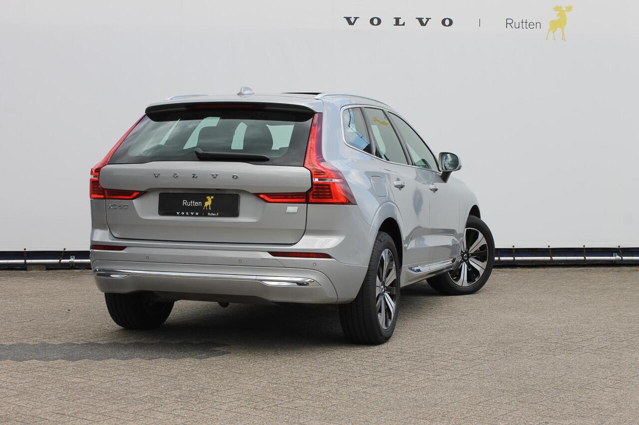 Volvo XC60 T6 350PK Long Range Plug-in hybrid AWD Plus Bright Panoramisch schuif-kanteldak / Google infotainment / Lederen bekleding / Parkeersensoren voor en achter met parkeercamera / Road Sign information / Cruise Control