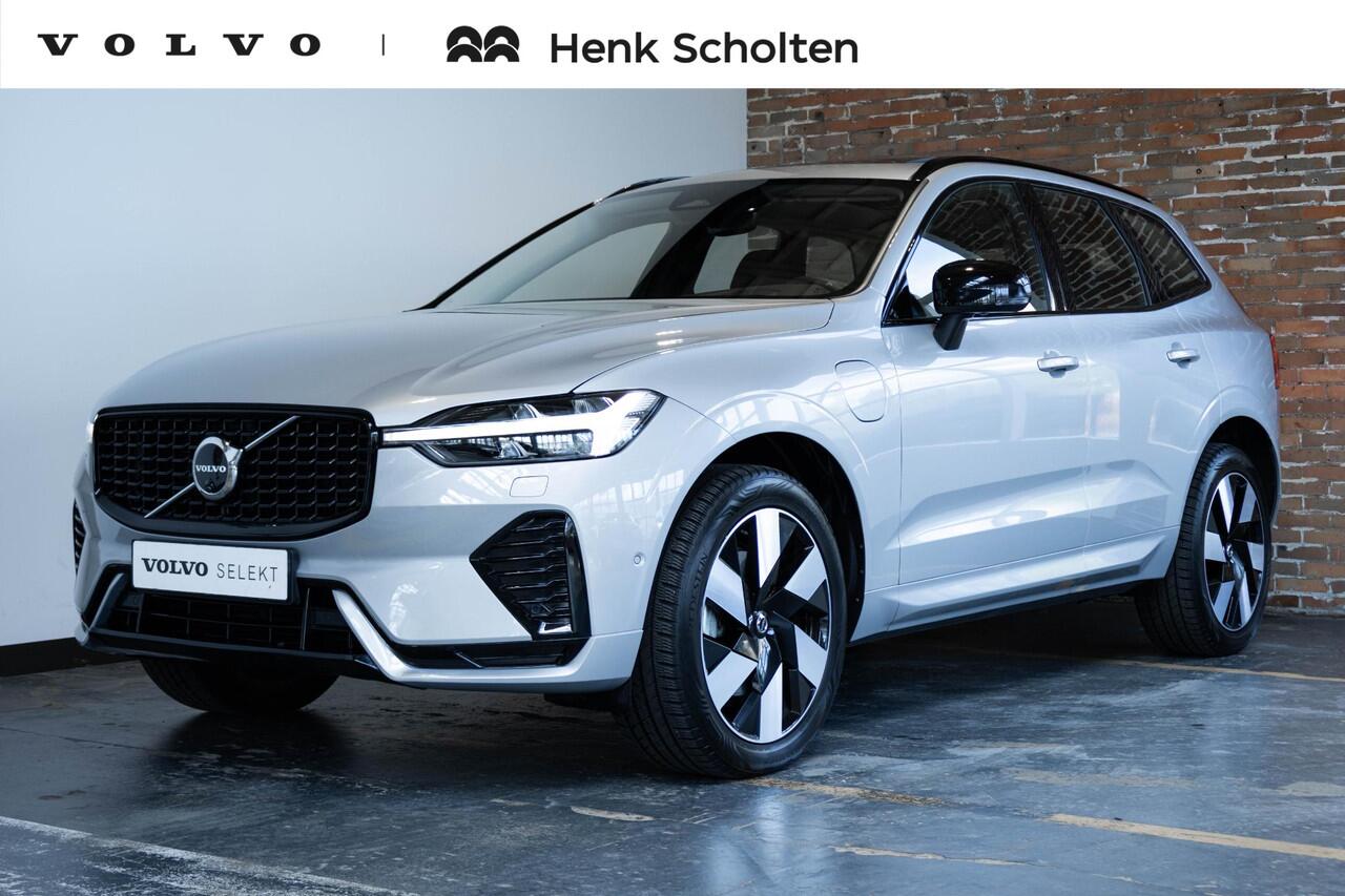 Volvo XC60 T6 Plug-in hybrid AWD Ultra Dark | Stoelverwarming | Stuurwielverwarming | Head Up Display | 360° Parkeer Camera | Harman Kardon Premium Audio | Panoramisch Schuif-kanteldak | Semi- Elektrische Trekhaak | Google infotainment |