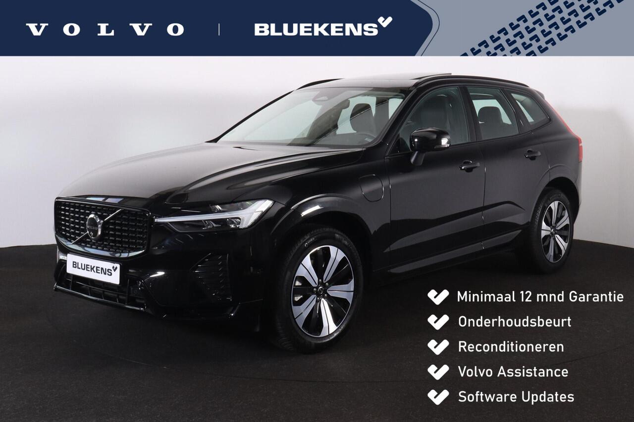 Volvo XC60 T6 Recharge AWD Plus Dark - Panorama/schuifdak - IntelliSafe Assist & Surround - 360º Camera - Verwarmde voorstoelen, stuur & achterbank - Parkeersensoren voor & achter - Elektr. bedienb. voorstoelen met geheugen - Draadloze tel. lader - Elektr. inklapbar