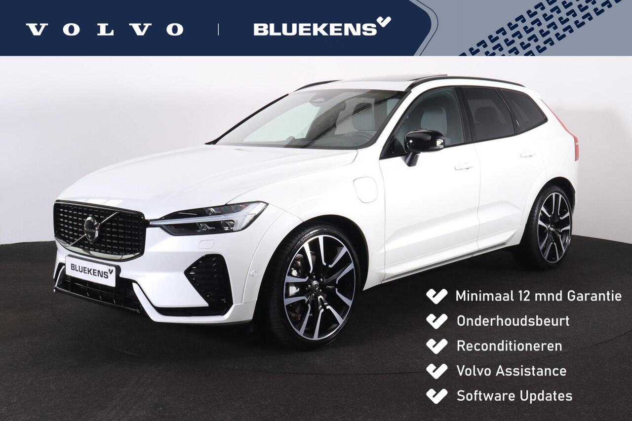 Volvo XC60 T8 Recharge AWD Ultra Dark - Luchtvering - B&W Audio - Panorama/schuifdak - IntelliSafe Assist & Surround - 360º Camera - Adaptieve LED koplampen - Verwarmde voorstoelen, stuur & achterbank - Parkeersensoren voor & achter - Elektr. bedienb. voorstoelen me